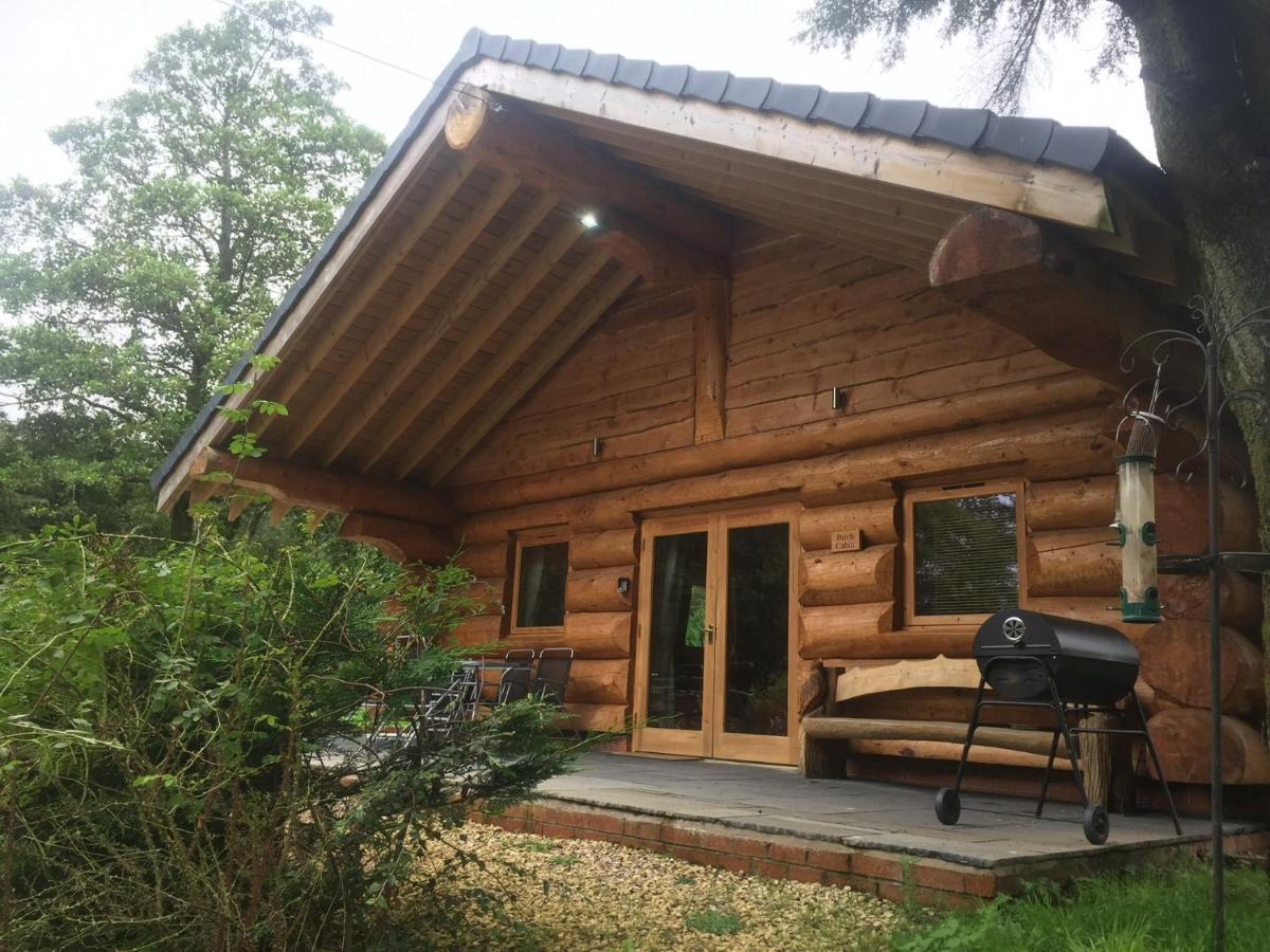 Ewes Water Log Cabins Langholm Exteriör bild